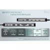 i-tec dokovací stanice USB-C Metal Nano 3x Display Dock, 2x HDMI 1x USB-C video, PD 140W + nabíječka 140 W
