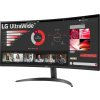 LG monitor 34WR50QK-B VA 34" QHD zakřivený / 3440x1440 /21:9/ 300 cd/m2/ 5ms (GtG)/ HDMI /DP/on screen control /HDR 10
