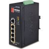 Planet ISW-504PT Průmyslový Switch 5x RJ-45, VLAN + Extend, -40~+75°C, PoE+ 802.3af/at 120W, 12-48VDC power-in