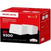 TP-Link Mercusys Halo H47BE(2-pack) WiFi systém, WiFi 7, BE9300, 1,5GHz Quad-Core CPU, 3x 2,5GWAN/LAN