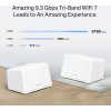 TP-Link Mercusys Halo H47BE(2-pack) WiFi systém, WiFi 7, BE9300, 1,5GHz Quad-Core CPU, 3x 2,5GWAN/LAN