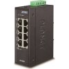 Planet ISW-800T, 8x 10/100Base-TX, ESD, DIN, IP30, -40~75°C