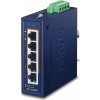 Planet IGS-504PT v3 Průmyslový PoE switch, 5x 1Gb, 4x PoE 802.3at 120W, -40 až +75°C, dual 48-54VDC, IP30, fanless