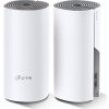 TP-Link AC1200 Whole-home Mesh WiFi System Deco E4(2-pack), 2x10/100 RJ45