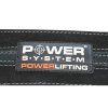 Power System Opasek Power System Powerlifting (Varianta M - černý)