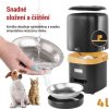 Dávkovač krmiva Pet Care, 4 l, černý