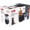 GoSmart vodní fontána Pet Care, 2,6 l, šedá, Wi-Fi