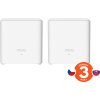 Tenda Nova EX3 (2-pack) WiFi6 AX1500 Mesh Gigabit system, 4xGLAN/GWAN, WPA3, VPN, SMART CZ aplikace