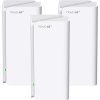 Tenda Nova MX21 Pro (3-pack) WiFi6E AXE5700 Mesh Gigabit system, 9x GLAN/GWAN, WPA3, VPN, CZ app