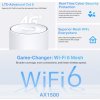 TP-Link Deco X10-4G AX1500 LTE Home Mesh Wi-Fi 6 jednotka, 300 Mbps 2.4GHz + 1201 Mbps 5GHz, 3x GLAN, SIM slot