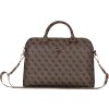 Guess PU 4G Triangle Logo Taška na Notebook 13/14/15" Brown