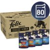 Kap.FELIX Multipack hovez/kure/tunak/treska v zele 80x85g