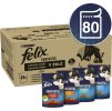 Kap.FELIX Multipack hovez/kure/tunak/treska v zele 80x85g