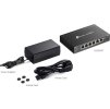 TP-Link ES206GP, Omada 6-Port Gigabit Easy Managed Switch, 2x GLAN, 4x GLAN PoE+, 65W PoE budget