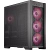 ASUS skříň TUF GAMING GT302 TG ARGB BLACK / ATX / průhledná bočnice / 4x 140mm ARGB / bez zdroje / černá