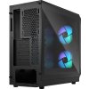 Fractal Design Focus 2 RGB Black TG Clear Tint/Midi Tower/Transpar./Černá