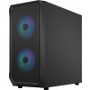 Fractal Design Focus 2 RGB Black TG Clear Tint/Midi Tower/Transpar./Černá