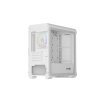 Počítačová skříň Genesis IRID 503 ARGB LITE/Mini Tower/Transpar./Bílá