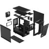 Fractal Design Meshify 2 Nano Black TG Dark Tint/Mini ITX/Transpar./Černá