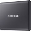 SAMSUNG Portable SSD T7 4TB / USB 3.2 Gen 2 / USB-C / Externí / Šedá