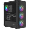 PC skříň Fury SHOBO/Midi Tower/Transpar./Černá