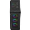 Počítačová skříň Genesis IRID 505 ARGB V2/Midi Tower/Transpar./Černá