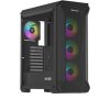 Počítačová skříň Genesis IRID 505 ARGB V2/Midi Tower/Transpar./Černá