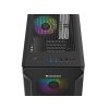 Počítačová skříň Genesis IRID 505 ARGB V2/Midi Tower/Transpar./Černá