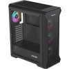 Počítačová skříň Genesis IRID 505 ARGB V2/Midi Tower/Transpar./Černá