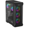 Počítačová skříň Genesis IRID 505 ARGB V2/Midi Tower/Transpar./Černá