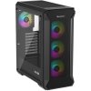 Počítačová skříň Genesis IRID 505 ARGB V2/Midi Tower/Transpar./Černá