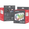 Ventilátor Genesis OXAL 120 ARGB, 3-Pack, Bílý