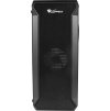 Počítačová skříň Genesis IRID 505 V2/Midi Tower/Transpar./Černá