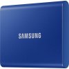 SAMSUNG Portable SSD T7 1TB / USB 3.2 Gen 2 / USB-C / Externí / Modrá