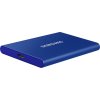SAMSUNG Portable SSD T7 1TB / USB 3.2 Gen 2 / USB-C / Externí / Modrá