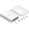 Ubiquiti UniFi 6 In-Wall - Wi-Fi 6 AP, 2.4/5GHz, až 5.3 Gbps, 5x GbE, PoE/PoE+ (bez PoE injektoru)