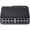STONET by Netis ST-3116P  Switch 16x 10/100, plastový, GREEN, na stěnu/stůl