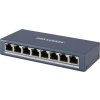 HIKVISION switch DS-3E0508-E(B)/ 8x port/ 10/100/1000 Mbps RJ45 ports/ 16 Gbps/ napájení 5 VDC, 1 A