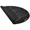 AROZZI Zona Floorpad Black Marble/ ochranná podložka na podlahu/ kulatá 121 cm průměr/ design černý mramor