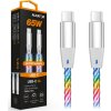 ALIGATOR Datový kabel LIGHT 3A, 65W USB-C/USB-C 0,5m