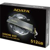 ADATA LEGEND 850  512GB SSD / Interní / PCIe Gen4x4 M.2 2280
