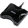 AKASA čtečka čipových karet / externí / AK-CR-03BK / USB2.0 / černá