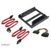 AKASA adaptér pro 2,5" HDD/SSD do 3,5" vč. kabelů / AK-HDA-11 /