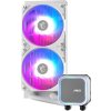 MSI vodní chladič CPU MAG CORELIQUID A13 240 WHITE/ 2x 120mm ARGB fan / bílý