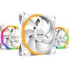 Be quiet! / ventilátor Light Wings White / 140mm / PWM / 3-pack / bílý