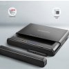 AXAGON kovový box na M.2 NVMe a 2,5" SATA SSD s funkní klonování / ADSA-CC / USB-C 3.2 Gen 2 / kabel 30cm
