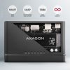 AXAGON kovový box na M.2 NVMe a 2,5" SATA SSD s funkní klonování / ADSA-CC / USB-C 3.2 Gen 2 / kabel 30cm