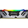 Kingston FURY Renegade/DDR5/16GB/8000MHz/CL38/1x16GB/RGB/Black/Silv
