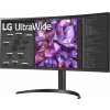 LG IPS monitor 34WQ75C QHD / prohnutý / 34" / 3440x1440 / 300cd/m2 / 5ms GtG /HDMI / DP / USB-C / repro