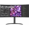 LG IPS monitor 34WQ75C QHD / prohnutý / 34" / 3440x1440 / 300cd/m2 / 5ms GtG /HDMI / DP / USB-C / repro